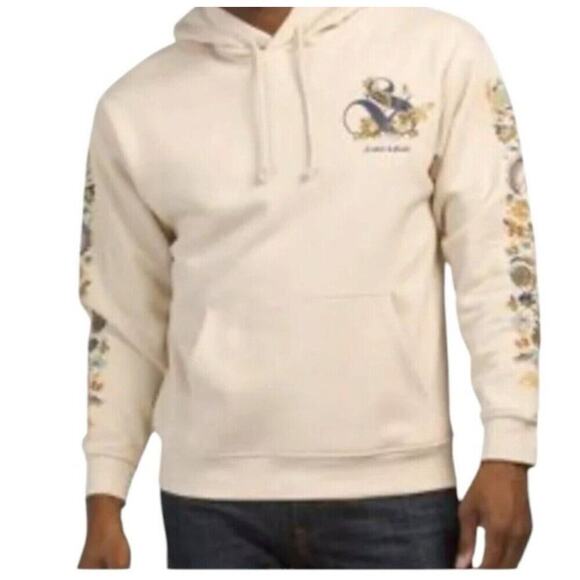 Scotch & Soda graphic Embroidered Black with print On Sleeve size Medium - Picture 2 of 10